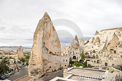 Goreme cave city Editorial Stock Photo