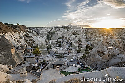 Goreme cave city Editorial Stock Photo