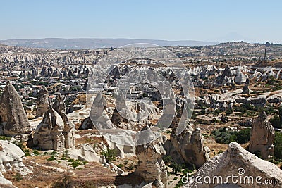 Goreme valley, cappadocia, turkey Stock Photo