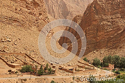 Gorge du Dades Stock Photo