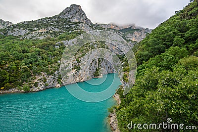 Gorge Verdon Stock Photo