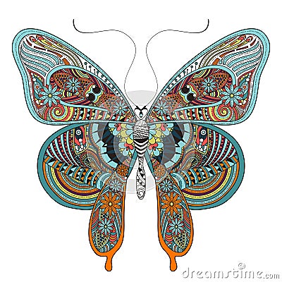 Gorgeous butterfly Stock Photo