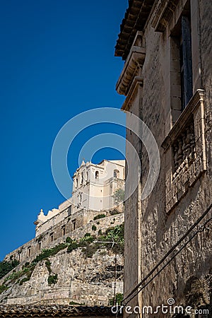 The stunning Scicli Italy Sicly Stock Photo