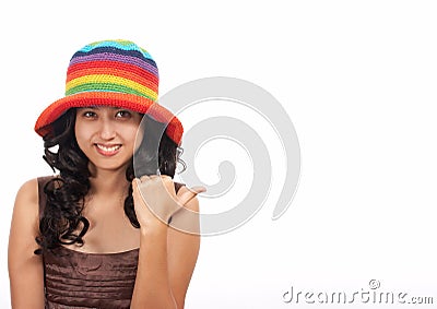 Gorgeous lady Stock Photo