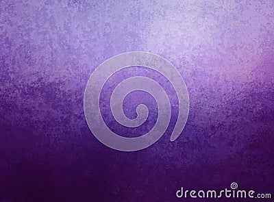 Purple background. Elegant dark and light gradient purple color and old vintage texture in abstract background design Stock Photo