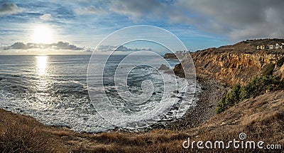 Gorgeous Rancho Palos Verdes at Sunset Stock Photo