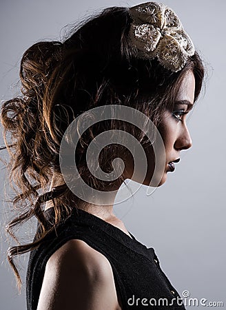 Gorgeous young lady Stock Photo