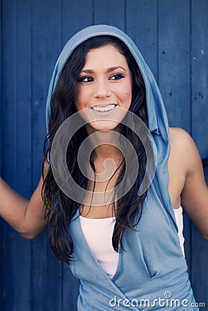 Gorgeous young woman in sports wear Stock Photo