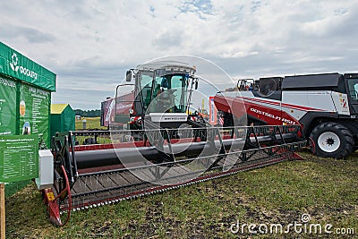 Rostselmash KSU-1 mower Editorial Stock Photo