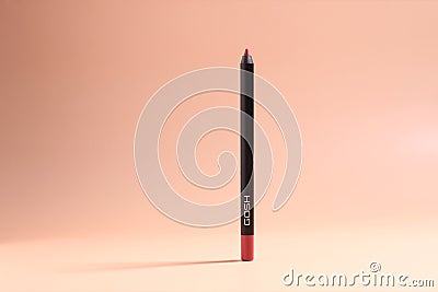 Gosh cosmetic, lip pencil decorative cosmetic brand, Vitoria-Gasteiz, Spain, January of 2024 Editorial Stock Photo