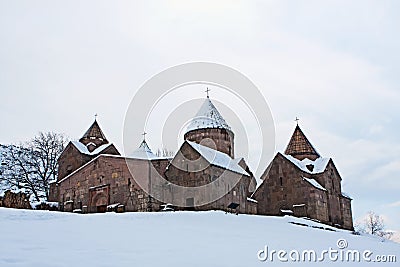 Goshavank Monastery Stock Photo