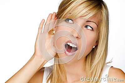 Gossip Stock Photo