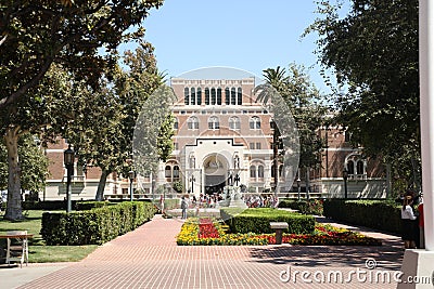 university of south california building Editorial Stock Photo