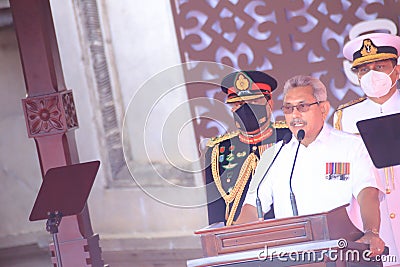 Sri Lanka President Gotabaya Rajapaksa resigns Editorial Stock Photo