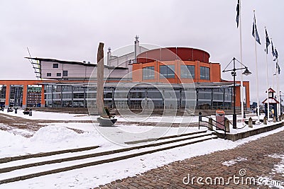12 02 2024 Goteborg, VÃ¤stra GÃ¶taland, Sweden â€“ Opera House in Gothenburg Editorial Stock Photo