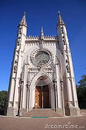 Gothic chapel Stock Photo