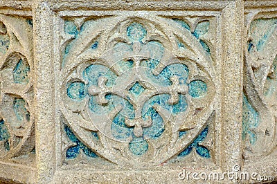 Gothic ornament Stock Photo