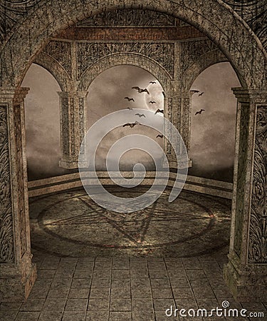 Gothic scenery 44 Stock Photo