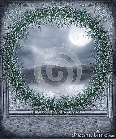 Gothic window 1 Stock Photo