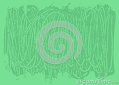Pastel green color background with abstract gouache paint texture in vector format. Stock Photo