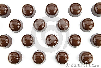 Gourmet chocolates Stock Photo