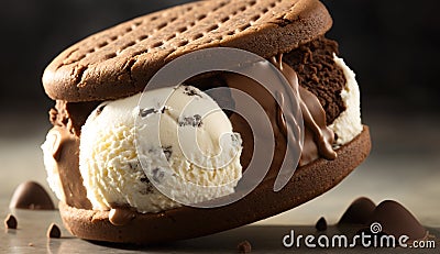 Gourmet dessert Close up of decadent chocolate indulgence ,generative AI Stock Photo