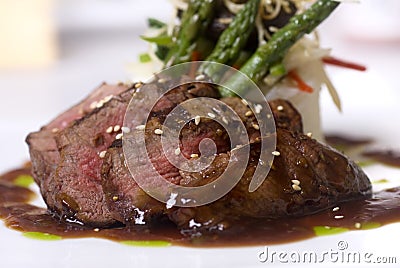 Gourmet fillet mignon steak Stock Photo