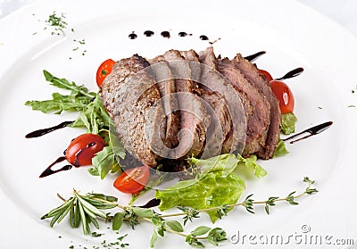 Gourmet fillet steak Stock Photo