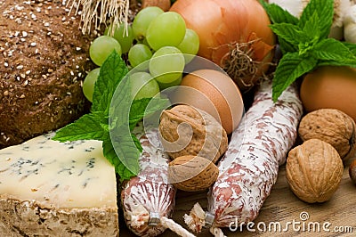 Gourmet food Stock Photo