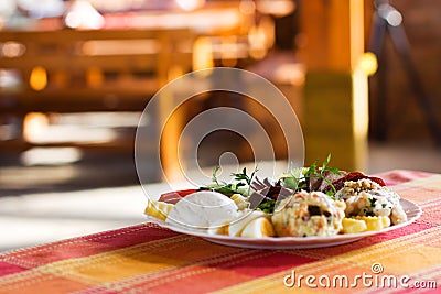 Gourmet food Stock Photo