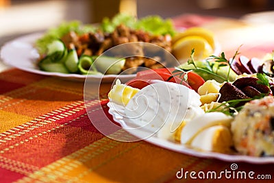 Gourmet food Stock Photo