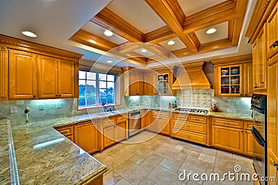 Gourmet Kitchen 1 Stock Photo