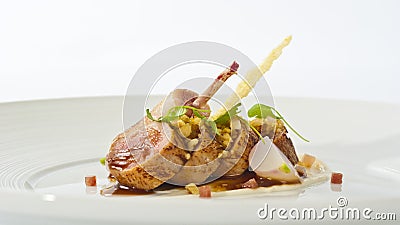 Gourmet lamb Stock Photo