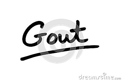 Gout Stock Photo