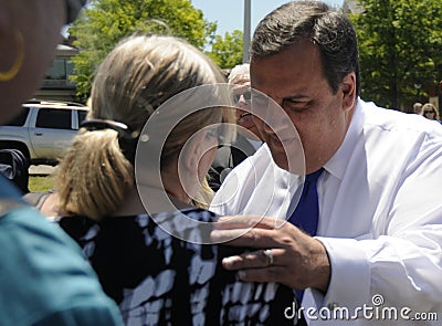 Gov. Chris Christie Editorial Stock Photo