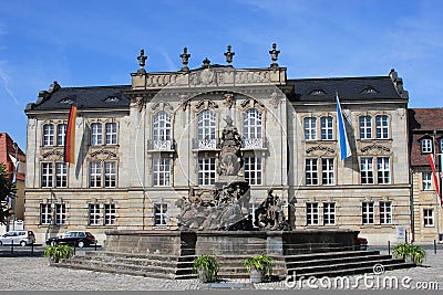 Goverment upper franconia Bayreuth Editorial Stock Photo