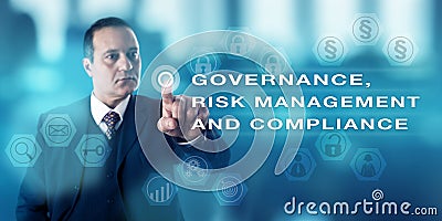 GOVERNANCE, RISK MANAGEMENT AND COMPLIANCE Stock Photo