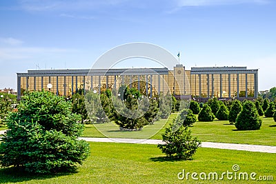 Government building in Tashkent Stock Photo