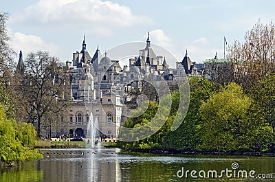 Government buildings at Whitehall, London Stock Photo