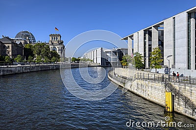 Government district, Berlin Editorial Stock Photo