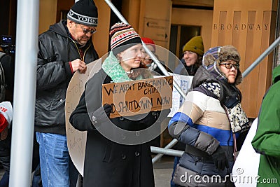 Government shutdown Editorial Stock Photo