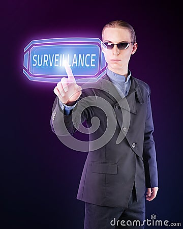 Government Surveillance Stock Photo