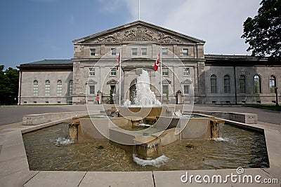 Governor Generals House - Rideau Hall Editorial Stock Photo