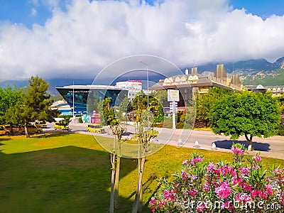 Goynuk, Antalya, Turkey - May 11, 2021: Turkey, Goynuk, Hotel Transatlantic Editorial Stock Photo