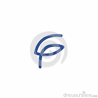 GP Logo. Letter GP Icon Vector Vector Illustration