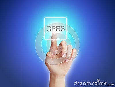 GPRS Concept Stock Photo