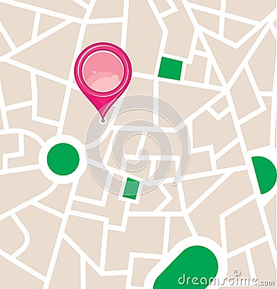 Gps Cartoon Illustration