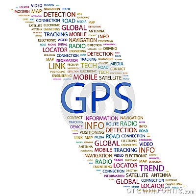 GPS. Vector Illustration