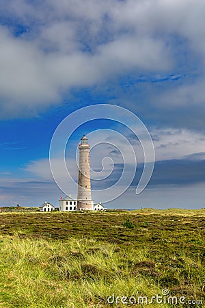 Gra Fyr, Skagen Stock Photo