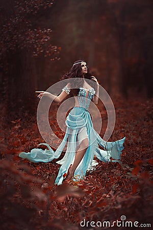 Graceful fairy. Stock Photo